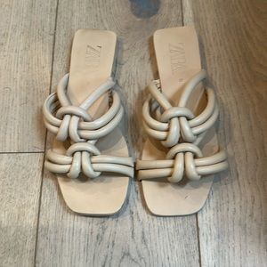 Zara knot sandals